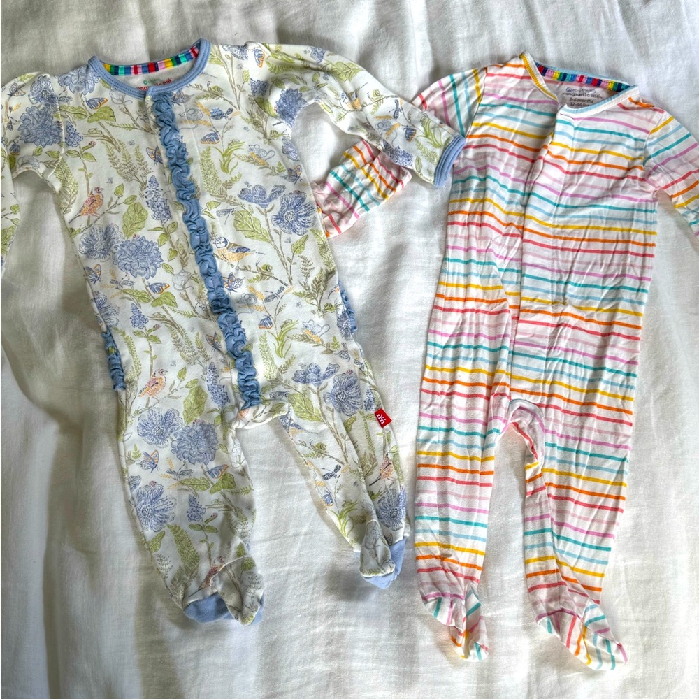 Two MagneticMe Onesies 3-6 months (Bundle)